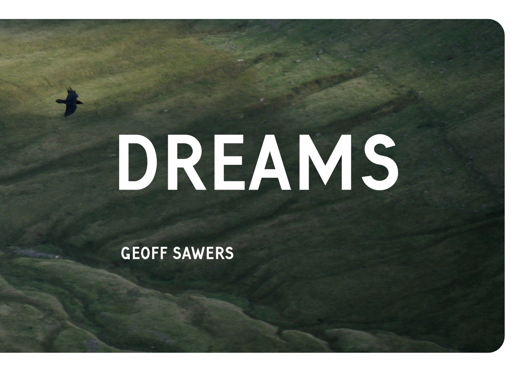 Cover image for Geoff Sawers Dreams pamphlet